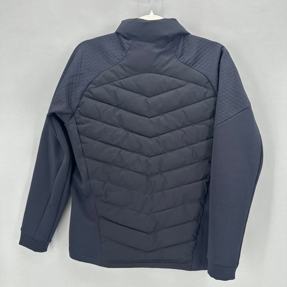 Kappa Italia Team Insulated Jacket Black Womens Size Medium Full‎ Zip Softshell - Picture 7 of 10